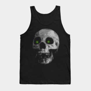 Giant Halloween Skull Tank Top